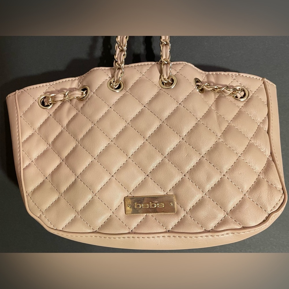 Bebe Shoulder bag or Handbag, Like New, Cream
